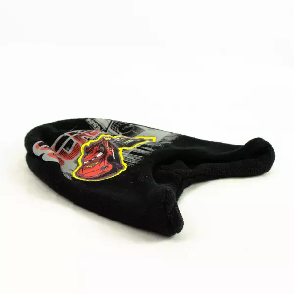 Disney Pixar Cars Lightning McQueen Toddler Knitted Beanie Black