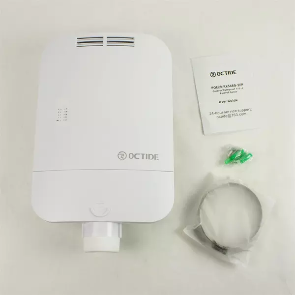 Octide Outdoor Weatherproof PoE Switch 