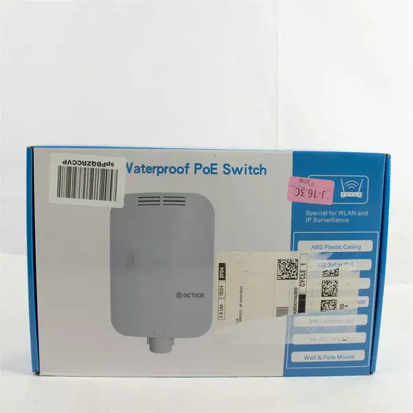 Octide Outdoor Weatherproof PoE Switch 
