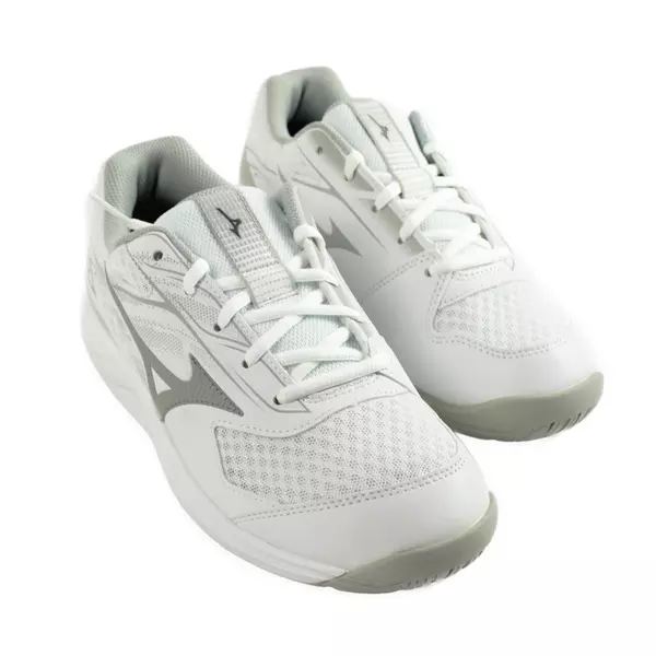 Mizuno Breakshot 5 AC Women's Tennis Shoes Sz 8 White/Gray New w/ Box