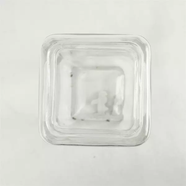 Anchor Hocking Stackable Square Glass Jar No Lid 8.75in x 4.25in