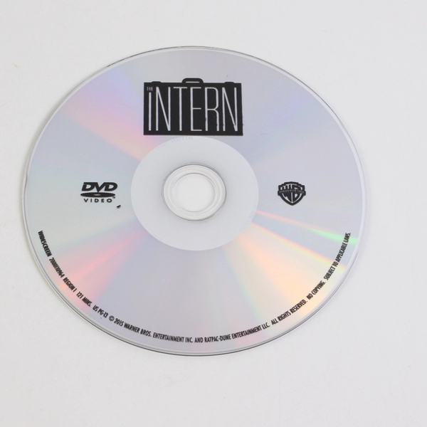 The Intern DVD, 2015 Warner Bros Robert DeNiro Comedy
