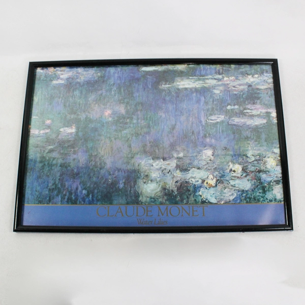 Water Lilies Monet Framed Wall Art Print 37.25" x 26.25"
