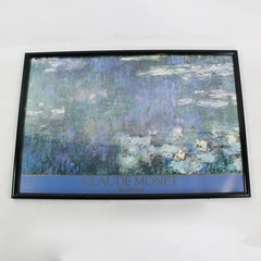 Water Lilies Monet Framed Wall Art Print 37.25" x 26.25"