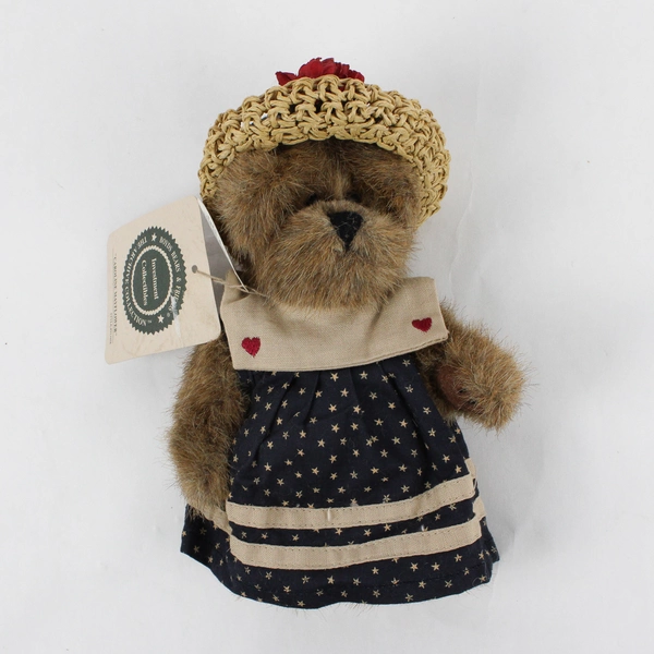 Boyds Bears Caroline Mayflower Stuffed Animal Plush Toy 6"