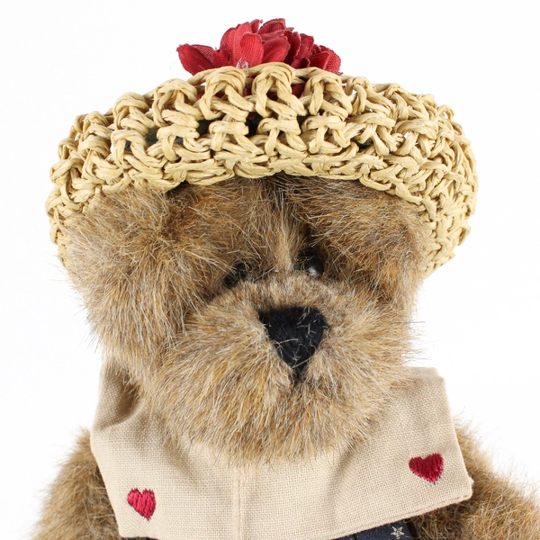 Boyds Bears Caroline Mayflower Stuffed Animal Plush Toy 6"