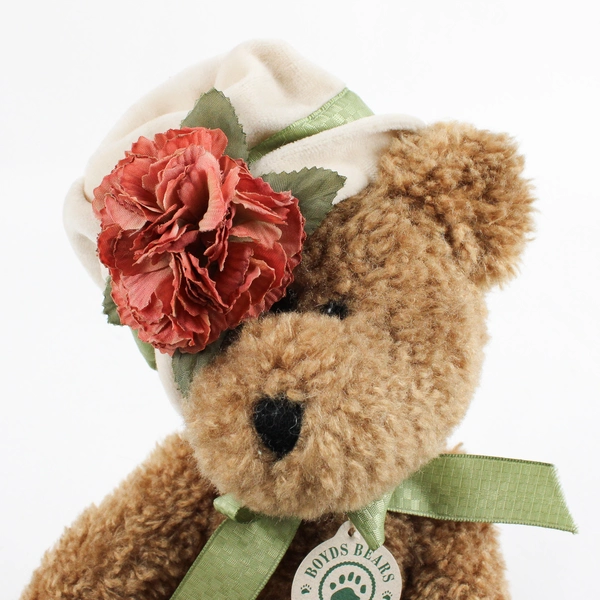 Boyds Bears Auntie Aleena De Bearvoire Stuffed Animal Plush Toy 10"