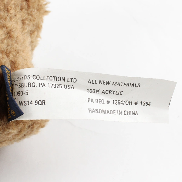 Boyds Bears Auntie Aleena De Bearvoire Stuffed Animal Plush Toy 10"