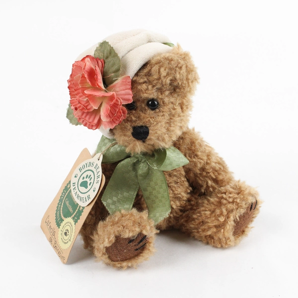 Boyds Bears Carmella de Bearvoire Stuffed Animal Plush Toy 6"