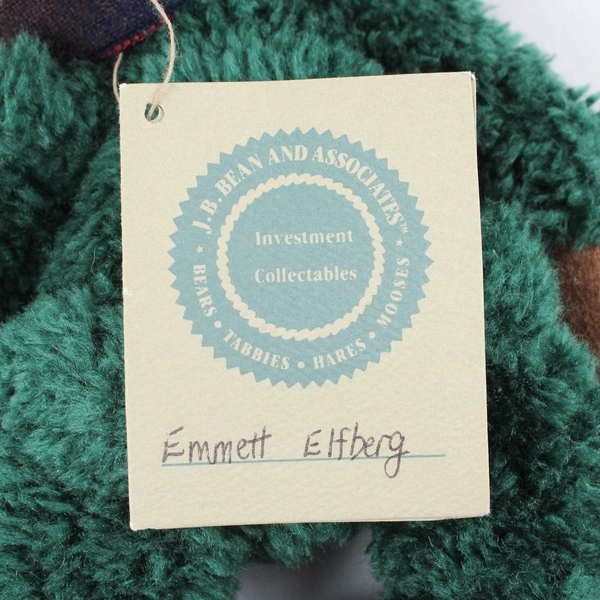 Boyds Bears Emmett Elfberg Stuffed Animal Plush Toy 10"