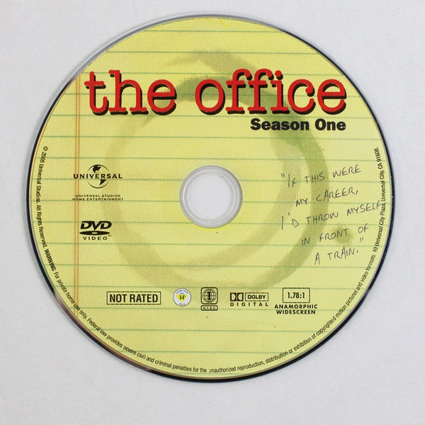  The Office: Season One(DVD, 1 Disc, Universal Studios, 2005)