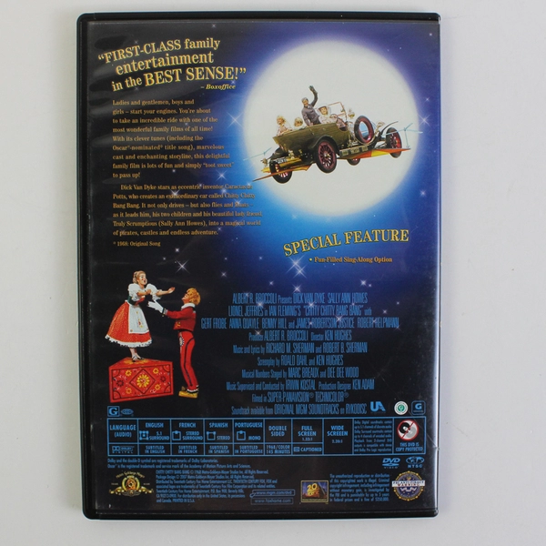 Chitty Chitty Bang Bang DVD 2007 MGM Home Entertainment Dick Van Dyke Musical