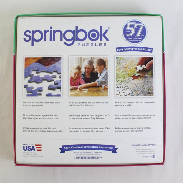 Weaver's Cottage 1000 Piece Jigsaw Puzzle Springbok, 33-11190 Complete