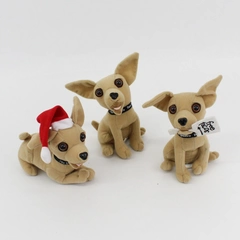 Vintage lot of 3 Applause Taco Bell Plush Chihuahua Dogs-Yo Quiero Taco Bell
