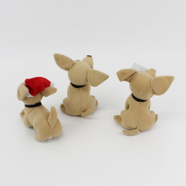 Vintage lot of 3 Applause Taco Bell Plush Chihuahua Dogs-Yo Quiero Taco Bell