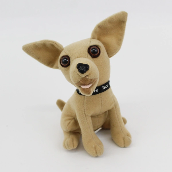 Vintage lot of 3 Applause Taco Bell Plush Chihuahua Dogs-Yo Quiero Taco Bell