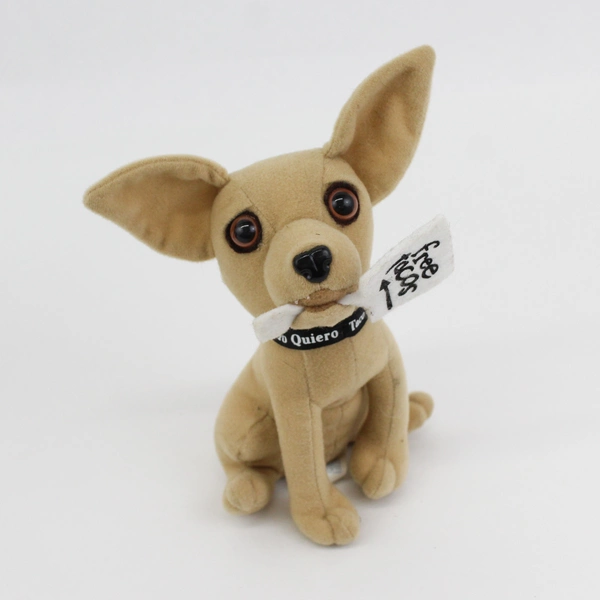 Vintage lot of 3 Applause Taco Bell Plush Chihuahua Dogs-Yo Quiero Taco Bell