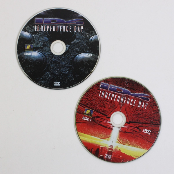 Independence Day DVD 1996 Set of 2 Discs 20th Century Fox Will Smith Sci-Fi