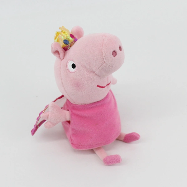 2017 Ty Beanie Babies George with Dinosaur And Princess Peppa Plush Toys