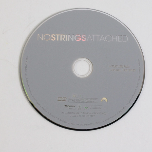 No Strings Attached DVD 2011 Spyglass Entertainment Natalie Portman Romance