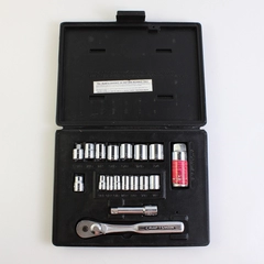 Vintage Sears Craftsman 1/4 & 3/8 Drive Socket Wrench Set