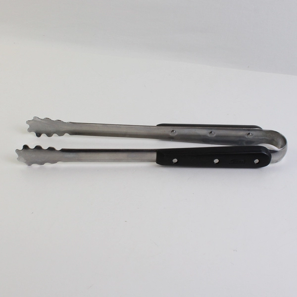 Ikea Stainless Steel Tongs with Black Handle Cooking Utensil