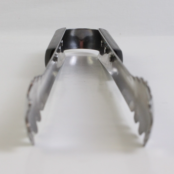 Ikea Stainless Steel Tongs with Black Handle Cooking Utensil