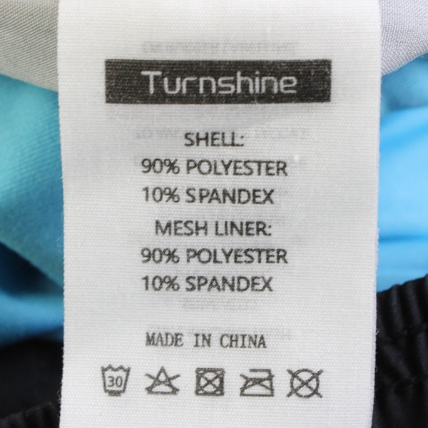Turnshine Swim Trunks Compression Liner Stretch Quick Dry Board Shorts XL