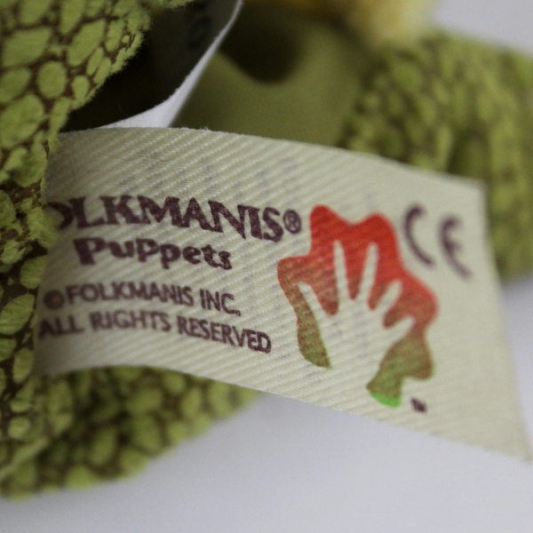 2014 Folkmanis Funny Frog Hand Puppet