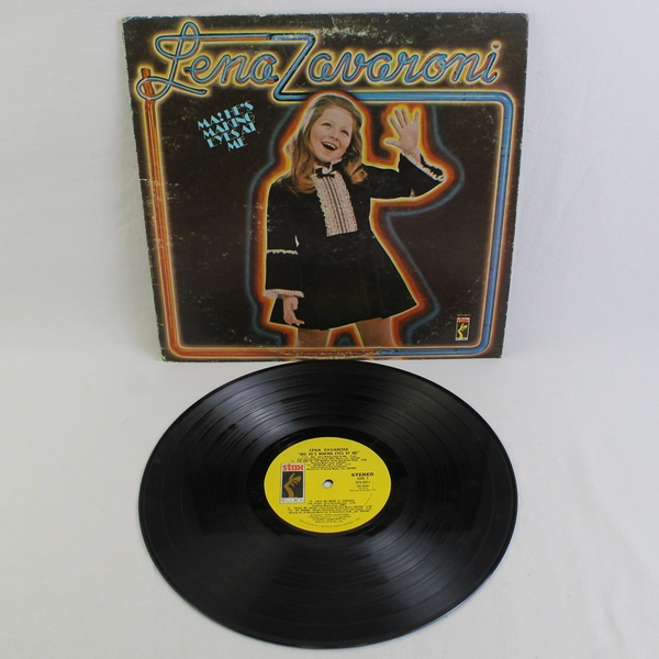 Lena Zavaroni Ma! He's Making Eyes At Me Vinyl Record
