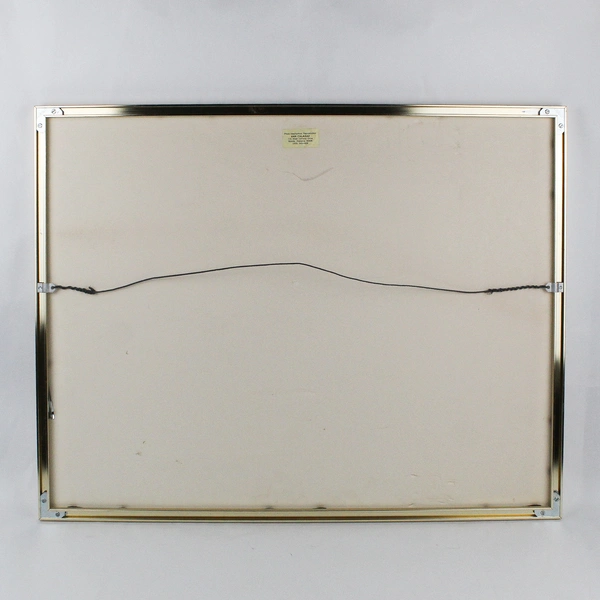 Ann Calagaz Framed Watercolor Painting Art 22.5 x 28.25 Signed