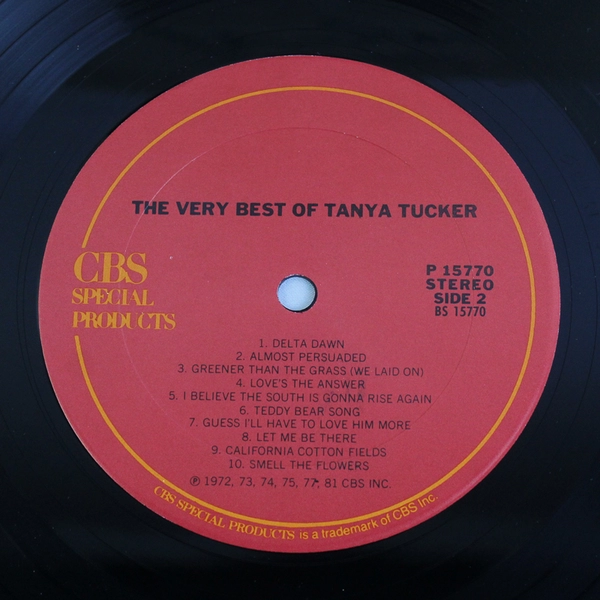 Tanya Tucker The Best Of Tanya Tucker [LP] Vinyl Record