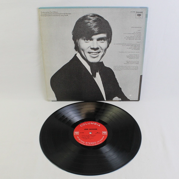 John Davidson Self Titled Vinyl LP Columbia Records CS 9795