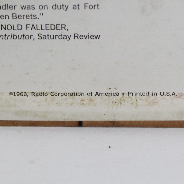 Ballads of The Green Berets 33RPM LP 1966