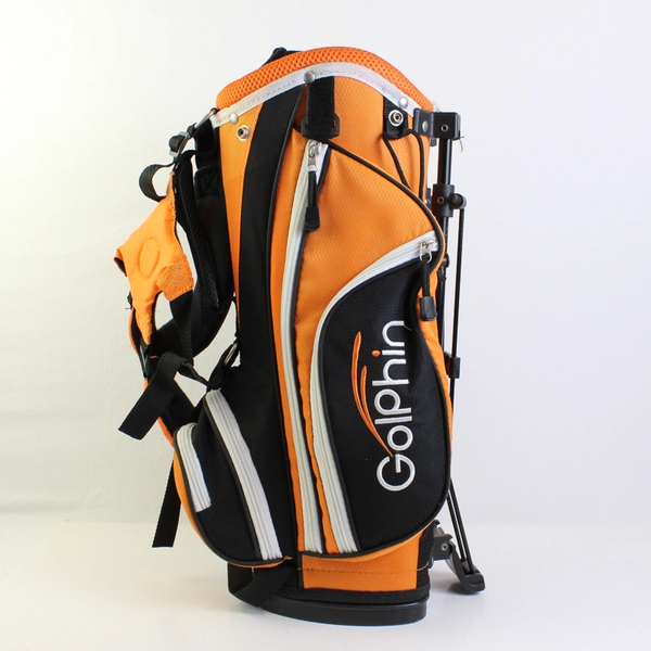 Golphin Junior Kids Golf Bag Neon Orange 20" Tall