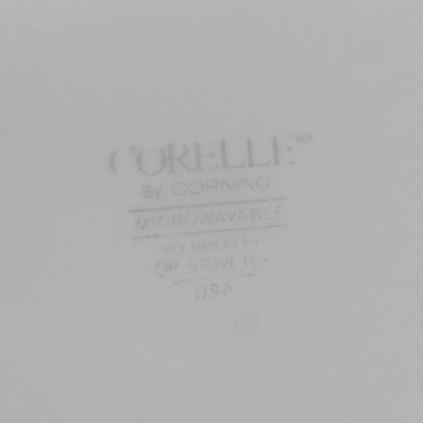 Set of 3 Corelle Vitrelle Dazzling White Bread Plates White 6.75"