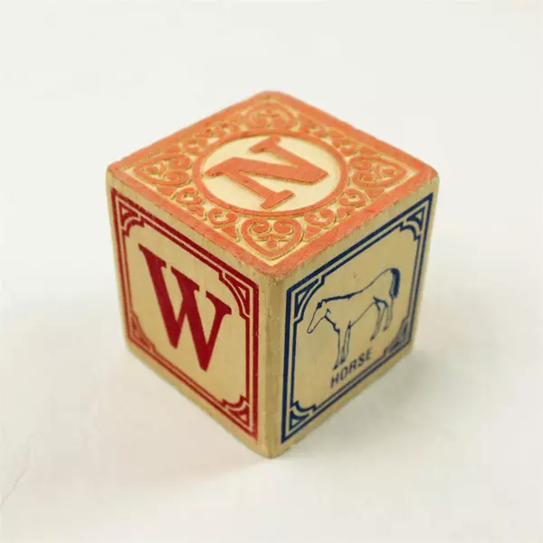 Set of 39 Wooden Stacker Building Blocks Natural Learning Toy