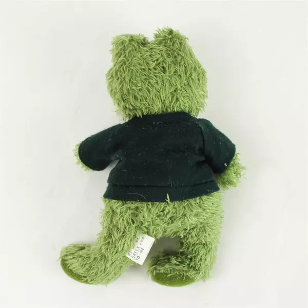 It's All Greek To Me Frog Plush Stuffed Animal Sitting Cuddly 7" Green