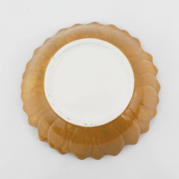 Ceramic Sunflower Trinket Bowl