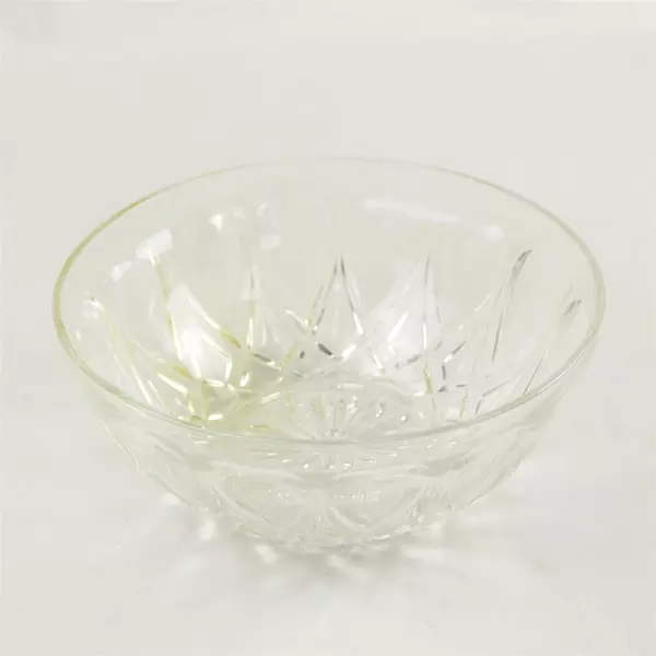 Castleton Lead Crystal Oval Centerpiece Bowl 8 x 8 x 3.5in Classic Cut