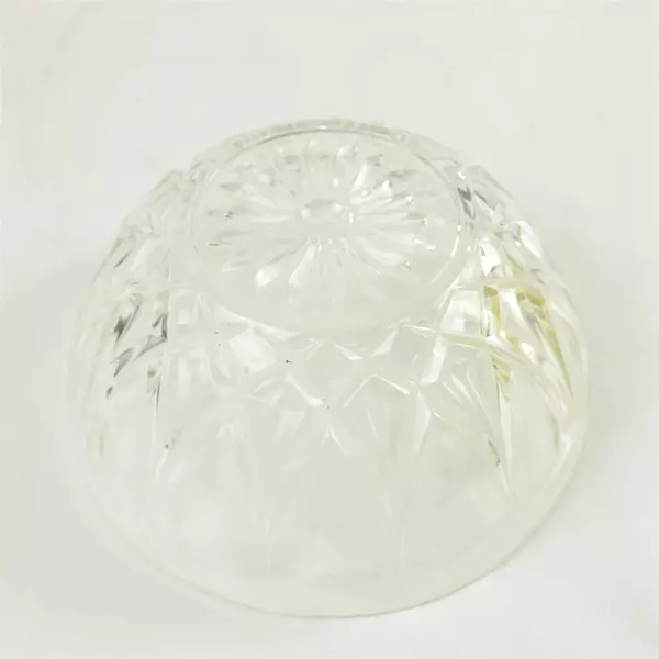 Castleton Lead Crystal Oval Centerpiece Bowl 8 x 8 x 3.5in Classic Cut
