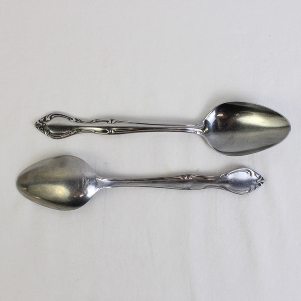 Set of 2 Hampton Court by Merchandise Service Stainless Steel Serving Spoons