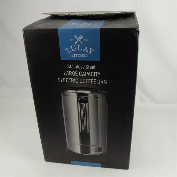 Stainless Steel Large Capacity Electric Coffee Urn Very Good 14 x 14 x 22in