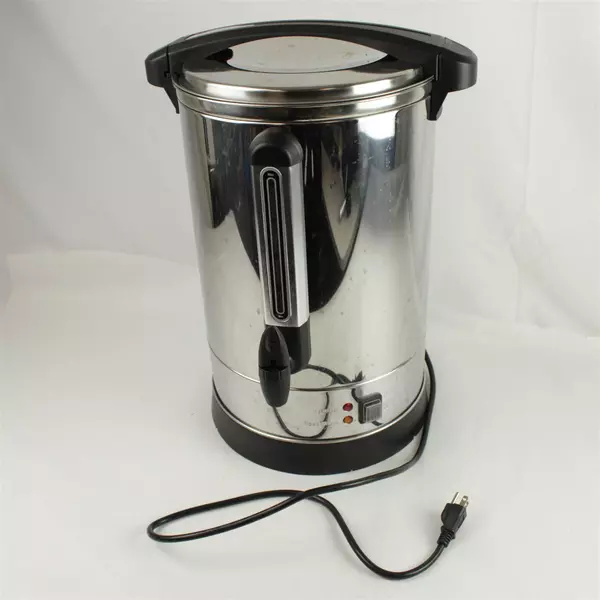 Stainless Steel Large Capacity Electric Coffee Urn Very Good 14 x 14 x 22in