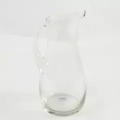 Princess House Heritage Crystal Pitcher Hand-Blown 9in Clear Vintage