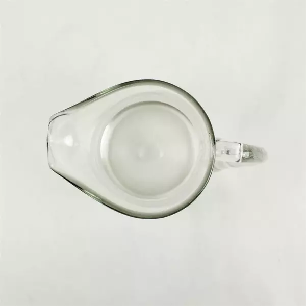 Princess House Heritage Crystal Pitcher Hand-Blown 9in Clear Vintage