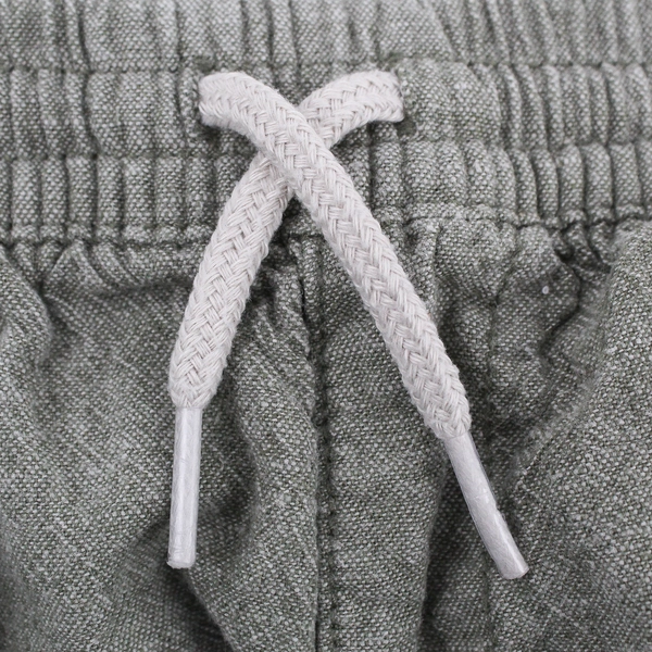 Old Navy Toddler Size 3T ~ Green Woven Functional Drawstring Shorts with Pockets