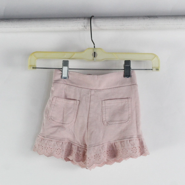 Lot of 3 Girl Toddler 3T Pekkle and Kate Mack Shorts Shades of Purple and Pink