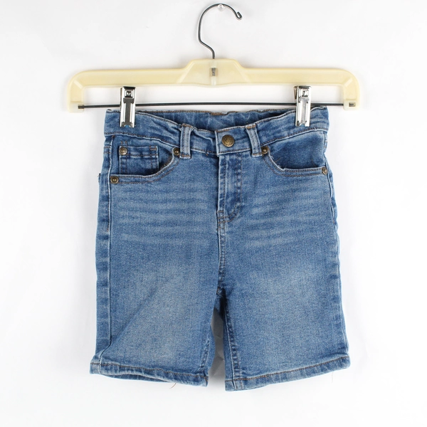 Koala Kids Unisex 6 Medium Wash Adjustable Waist Jean Shorts