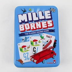 Dujardin Mille Bornes Classic Racing Card Game in Tin Box, 1995